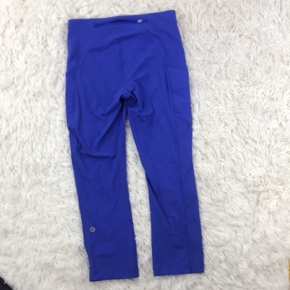 Lululemon Speed Up Crop 21" Blazer Blue - Picture 5 of 8